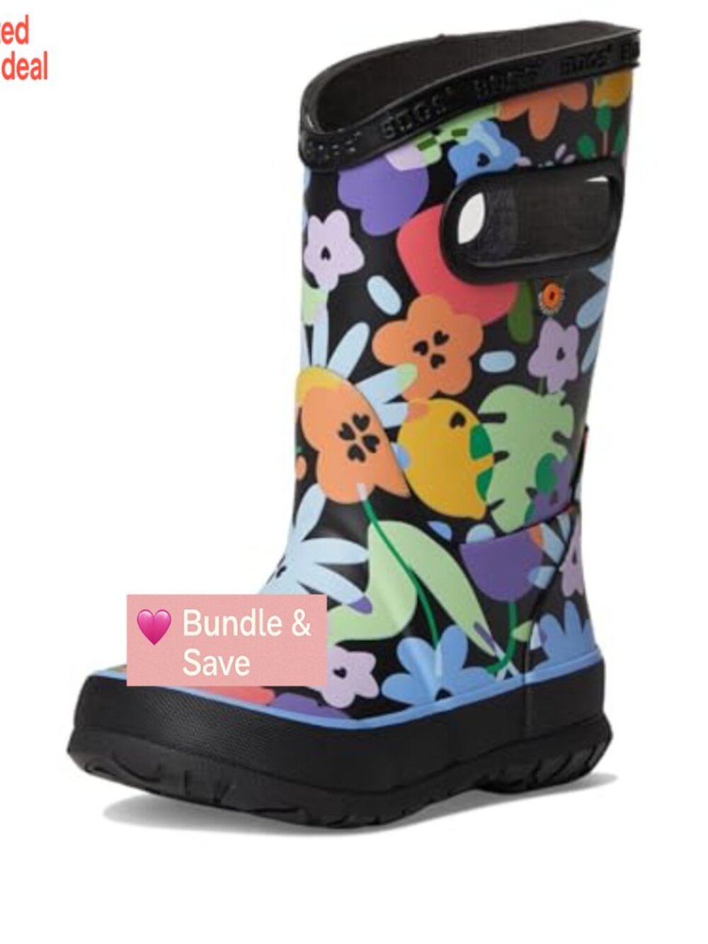 Kids Rain Boots - Waterproof Calf-High Pull-On - Picture 7 of 7